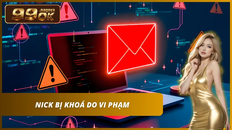 Tài khoản bị treo do nghi vấn gian lận hoặc nhập sai pass nhiều lần.