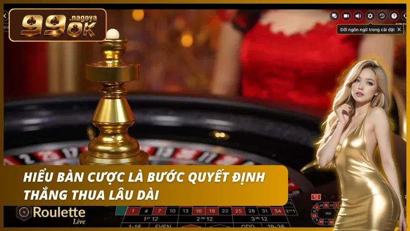 Phân biệt khu vực cược trong/ngoài và cách đặt chip để tối ưu lợi nhuận.